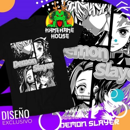 Demon Slayer Black and White