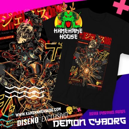 One Punch Man Demon Cyborg