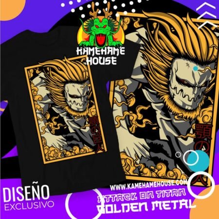 Attack on Titan Golden Metal