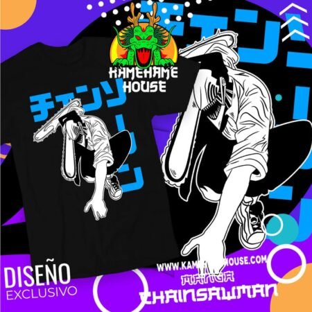 Chain Saw Man Action Blue