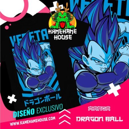 Dragon Ball Vegeta Blue Color