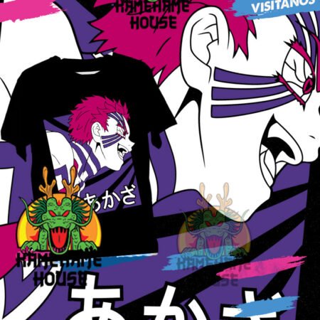 Deamon Slayer Akaza Purple