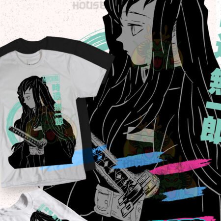 Deamon Slayer Mitsuri Kanroji Gray