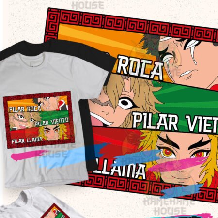 Deamon Slayer Roca Viento Llama