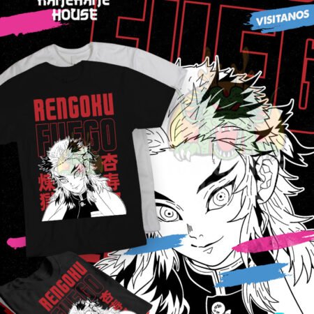 Demon Slayer Kiojuru Rengoku White